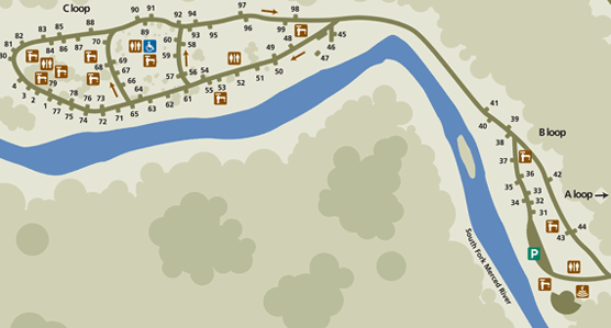 Wawona Campground, B and C loops